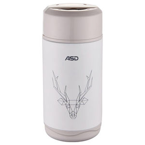 爱仕达（ASD）茗品系列焖烧杯壶冷热两用304不锈钢真空长效保温象