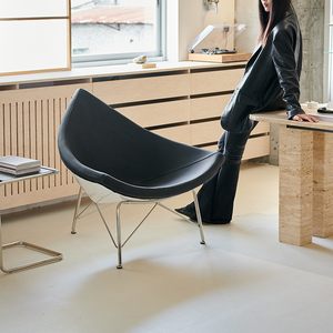 现代简约沙发椅单人设计师三角休闲椅轻奢客厅阳台创意懒人椰子椅