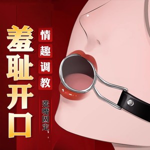 sm调情趣道具调教口塞成人性用品夫妻共用玩具床上助爱工具口球女