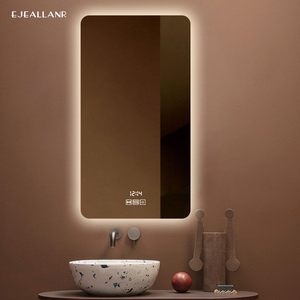 智能卫生间镜子壁挂简约洗手间卫浴厕所防雾竖款发光长方形浴室镜