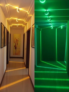 LED窗台灯酒店KTV过道走廊射灯光线条光线门框灯聚光灯高显色设计