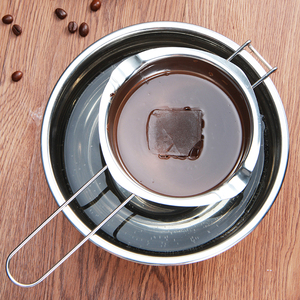 304不锈钢材质巧克力隔水融化碗套装黄油加热新品1000ML烘焙锅