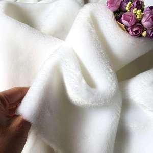 。精品饰品展柜毛毯简约白色短毛绒布料垫桌子加密格子铺柜台玻璃
