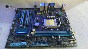 P7H55-M PLUS 1156针CPU集显主板I3 I5 I7 B75 H61 H55M D2H