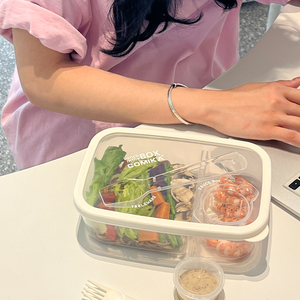 COMIKA口咔便当盒可加热轻食减脂便携大容量保鲜盒野餐盒沙拉盒杯