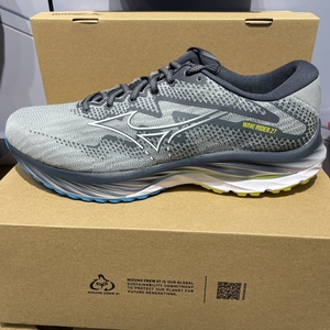 Mizuno美津浓2023年R27新款耐磨缓震慢跑鞋WAVE RIDER27 J1GC2303