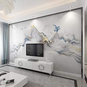 3D仿大理石PET碳晶板客厅轻奢装饰护墙板北欧电视背景竹木纤维板