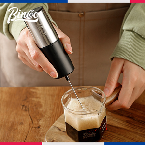 Bincoo打奶泡器咖啡打泡器家用电动奶泡机牛奶搅拌器手持打发器