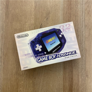 中古美品 GBA 任天堂 反斗城 限定 蓝透 掌机 日本原装 箱说全