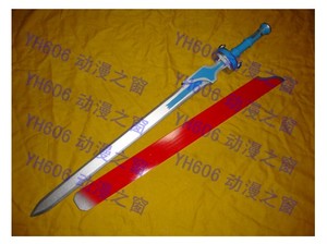 cos道具刀剑神域亚丝娜闪烁之光木剑全实木制长104CM带鞘动漫木剑