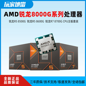AMD锐龙R5 8600G 8500G R7 8700G 板U套装 AM5搭B650M主板CPU套装
