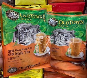 马来西亚 OldTown Milk Tea 旧街场拉茶港式奶茶白奶茶 13小包/袋