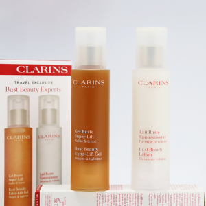 香港代购 Clarins娇韵诗 健胸丰胸乳霜50ML+胸部调节啫喱50ml套装