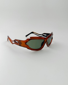 404的店复古不规则蒸汽朋克雷鬼墨镜防紫外线凹造型太阳眼镜男女
