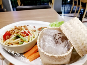 代购泰国手工艺品 盛饭竹篮 泰式餐厅用品 糯米饭容器 小号