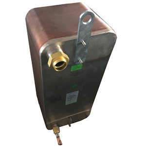 11万大卡地源热泵换热器组件匹配50P压缩机提供125KW热量平衡方案