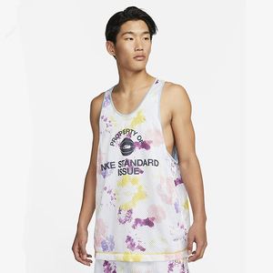 nike/耐克正品男子双面穿网面篮球球衣速干无袖T恤背心DH7434-709