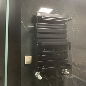 小背篓暖气片卫生间家用水地暖置物架壁挂式浴室厕所取暖铜铝复合