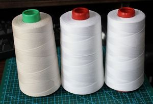 高品质 纯棉线 缝纫机线 手缝棉线 DIY手工线 100%全棉线 粗棉线