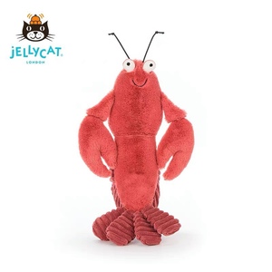 现货英国正品Jellycat Herman Hermit寄居蟹Larry小龙虾毛绒玩偶
