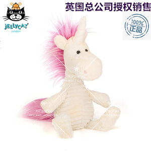 『XI麻麻』英国进口jellycat龅牙独角兽Ursula Unicorn毛绒玩具