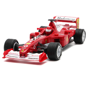 1:24仿真F1方程式赛车汽车模型法拉利合金车模型儿童玩具金属声光