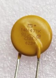 【全新】压敏电阻器 14N471K 14D471K  电子元器件 470V 直径14MM