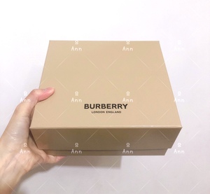 Burberry巴宝莉博柏利专柜香水/化妆品情人节礼盒空盒礼品袋纸袋