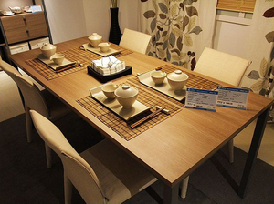 简约猫王风格书桌钢木家具钢木长方形桌子工作台写字台餐桌办公桌