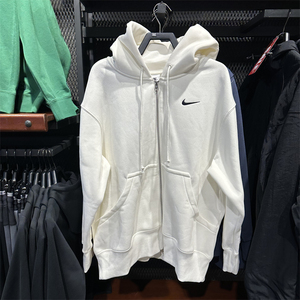正品Nike/耐克女款春秋外套连帽运动加绒保暖百搭上衣 DQ5759-133