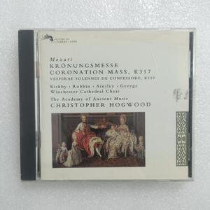 莫扎特  加冕弥撒 圣乐 英国古乐学会乐团 霍格伍德 美版满银1444
