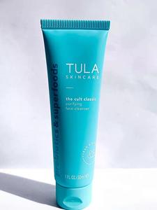现货美国 Tula Purifying益生菌洁面乳洗面奶中小样30ml 温和清洁
