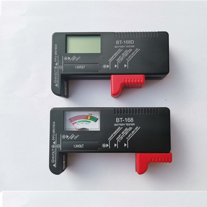 数字指针式电池测电器 充电碱性干电池7号5号18650电池9V电量检测