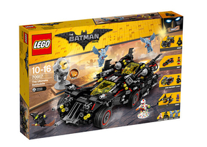 乐高LEGO 70917蝙蝠侠大电影 终极蝙蝠车2017款智力儿童玩具积木