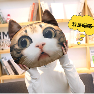 æˆ'æ˜¯æ­Œæ‰‹å´é'å³°åŒæ¬¾çŒ«å'ªé åž«æŠ±æž•åˆ›æ„çŒ«çŒ«æ¯›ç»'çŽ©å…·å…¬ä»