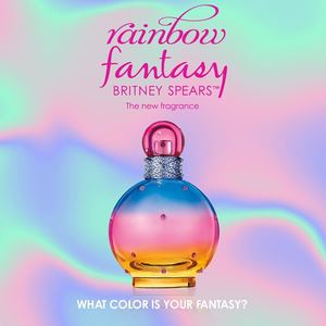 布兰妮Rainbow fantasy彩虹幻想香水30ML和100ML新品2019年上市