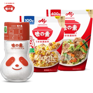 日本原装味之素熊猫瓶发酵味精进口调料谷氨酸天然无添加孕妇婴儿