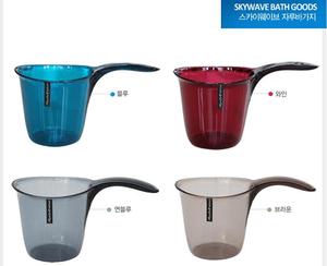 韩国进口优质塑料水瓢 厨房卫浴水勺 宝宝洗浴勺子洗头洗澡勺子
