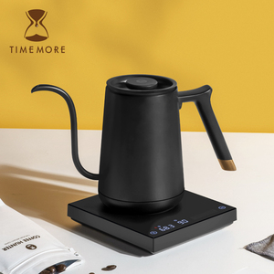 泰摩鱼Smart温控手冲壶 家用细口咖啡壶不锈钢电热水壶泡茶控温壶