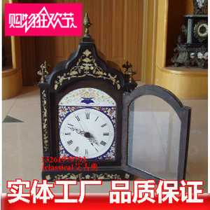 古典钟表 钟表 木质机械钟表 仿古钟表 广州钟表