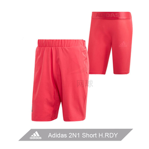 正品Adidas阿迪达斯2N1 SHORT H.RDY男子网球服GG3741运动短裤