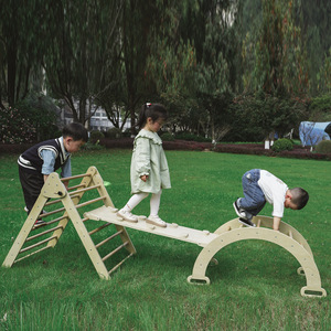 儿童婴儿感统体能训练引体向上攀爬架梯家庭幼儿园室内游乐园游戏