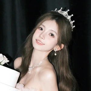 日韩新款超仙公主女王冠十八岁生日发箍新娘头饰皇冠女简约儿童
