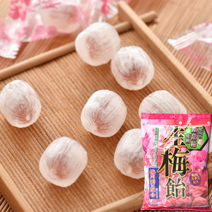 日本进口糖果 RIBON理本生梅饴生梅糖 梅肉50%梅子喜糖