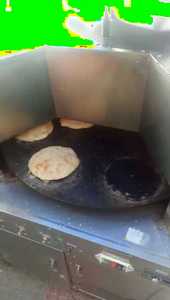 山东烧饼机商用炉烤馍烤箱烤箱炉转盘烧饼机河南烧饼机自动烧饼机
