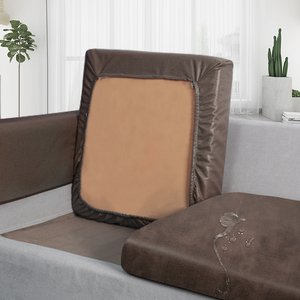 全包防水科技布沙发套床头靠背定制通用万能盖巾纯色防滑皮垫罩笠