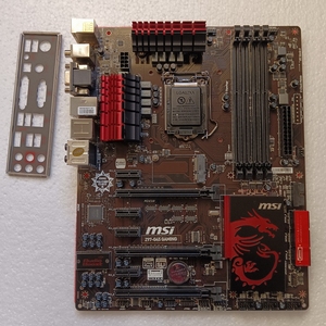 MSI/微星Z97-G45 GAMING 1150 超Z97主板超频 I7 4790K红龙 ddr3