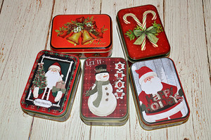 圣诞小长方形糖果礼物礼品盒结婚喜糖包装盒口红礼盒饼干收纳盒子