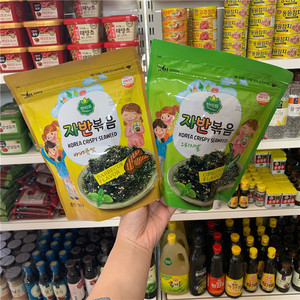 韩国进口韩美禾儿童芝麻炒海苔60g 橄榄油调味拌饭碎紫菜两款