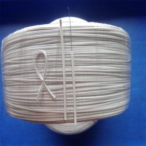 铁芯白色 电线电缆扎线 500米/卷 扁形 双扁扎带连接线 束线 绑带
